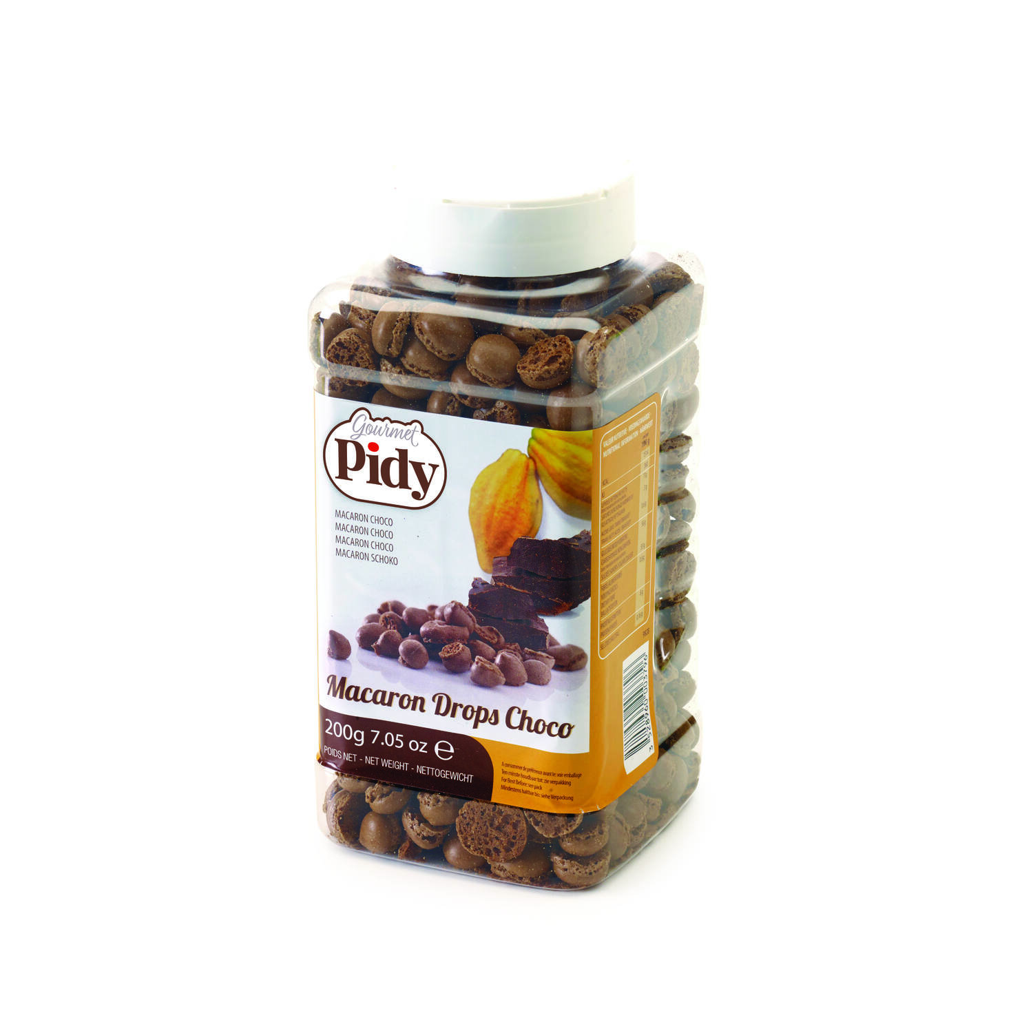 MINI-MACARONS CHOCOLADE 200gr